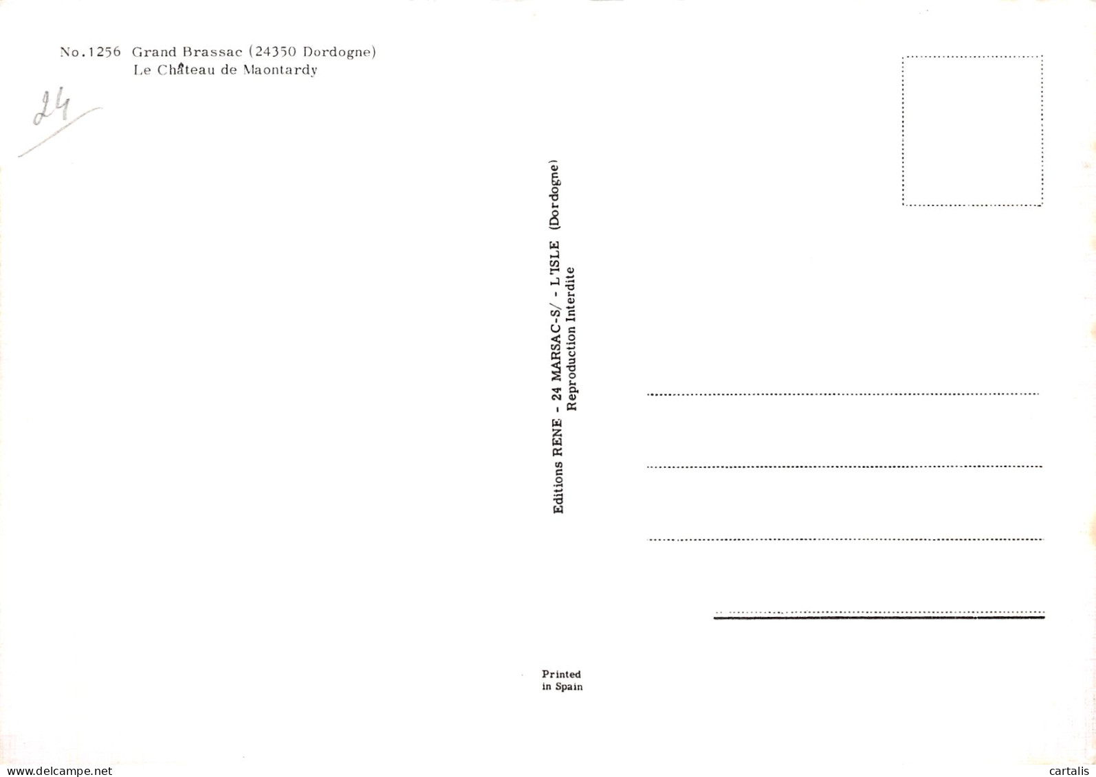 24-GRAND BRASSAC-N° 4453-D/0373 - Sonstige & Ohne Zuordnung