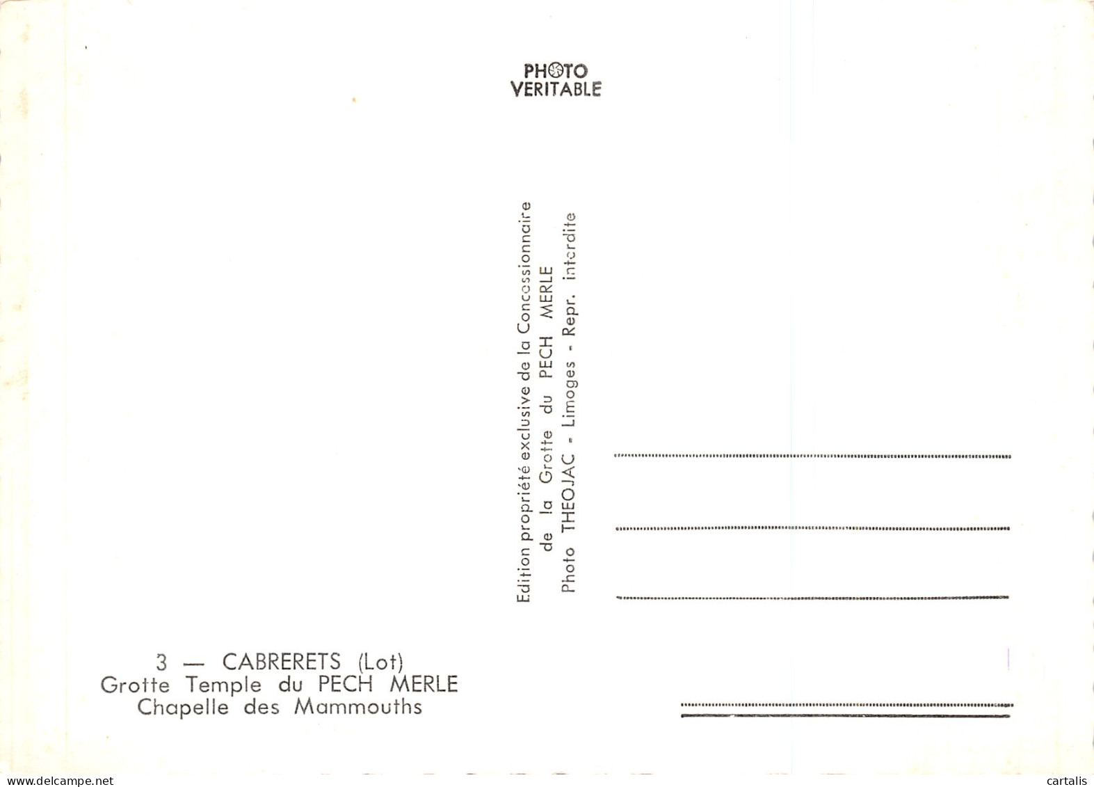 46-CABRERETS-N° 4453-D/0243 - Andere & Zonder Classificatie