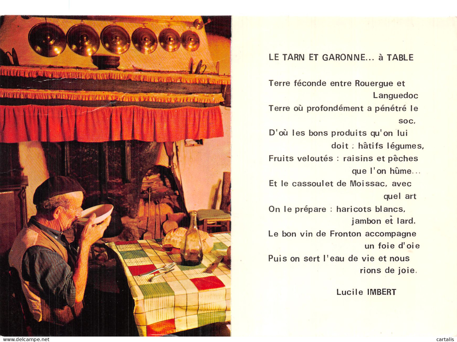 82-LE TARN ET GARONNE FOLKLORE-N° 4453-D/0221 - Sonstige & Ohne Zuordnung