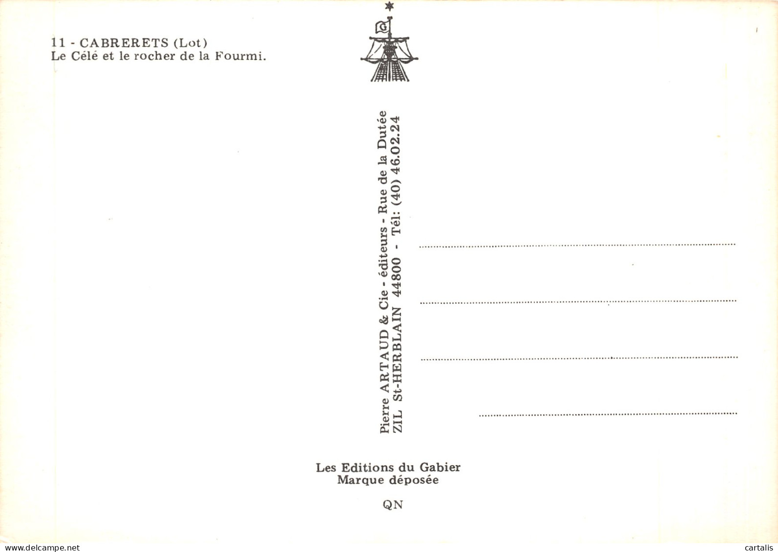 46-CABRERETS-N° 4453-D/0199 - Other & Unclassified