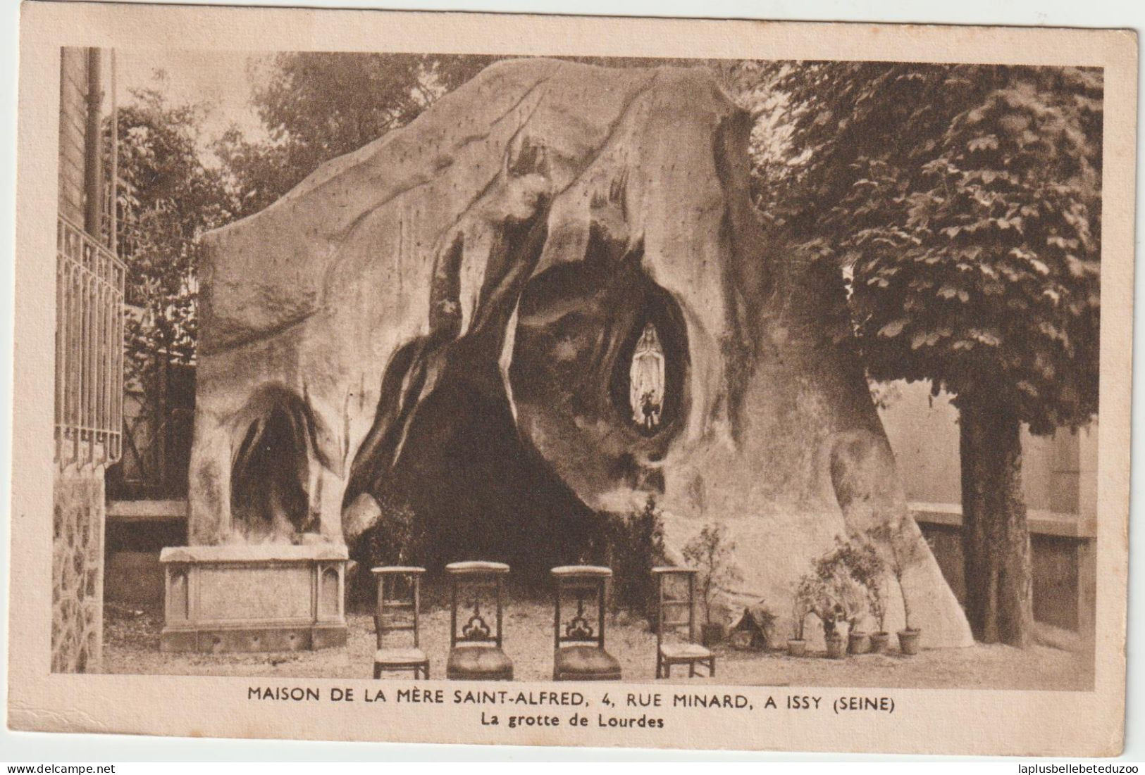 CPA - 92 - ISSY LES MOULINEAUX - Maison De La Mère SAINT ALFRED - La Grotte De Lourdes - Vers 1930 - Issy Les Moulineaux