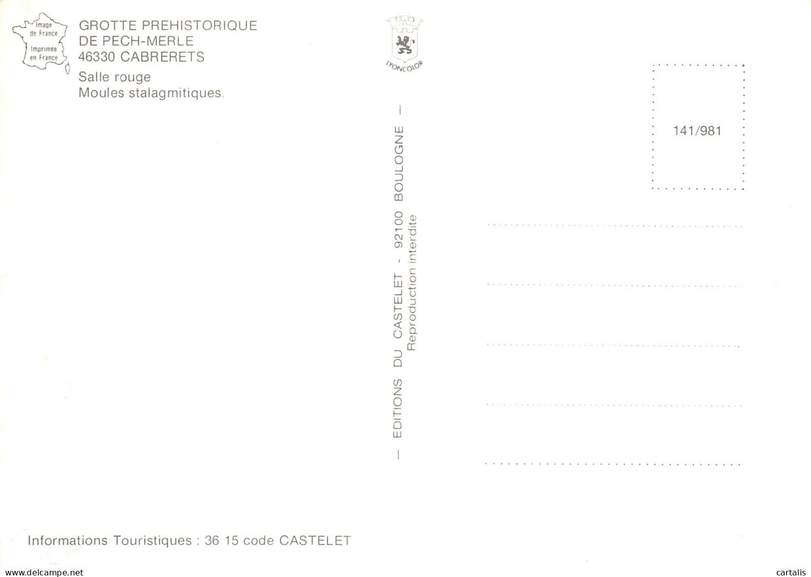 46-CABRERETS-N° 4453-D/0173 - Andere & Zonder Classificatie