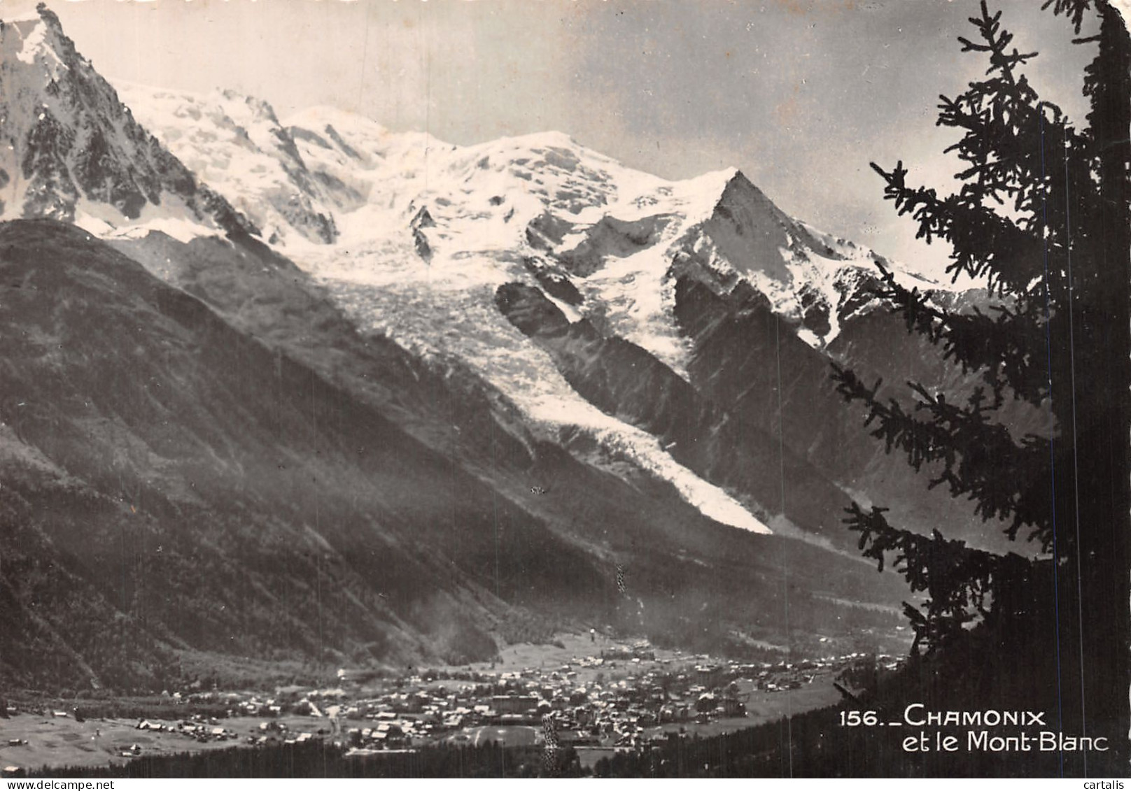 74-CHAMONIX MONT BLANC-N° 4453-D/0161 - Chamonix-Mont-Blanc