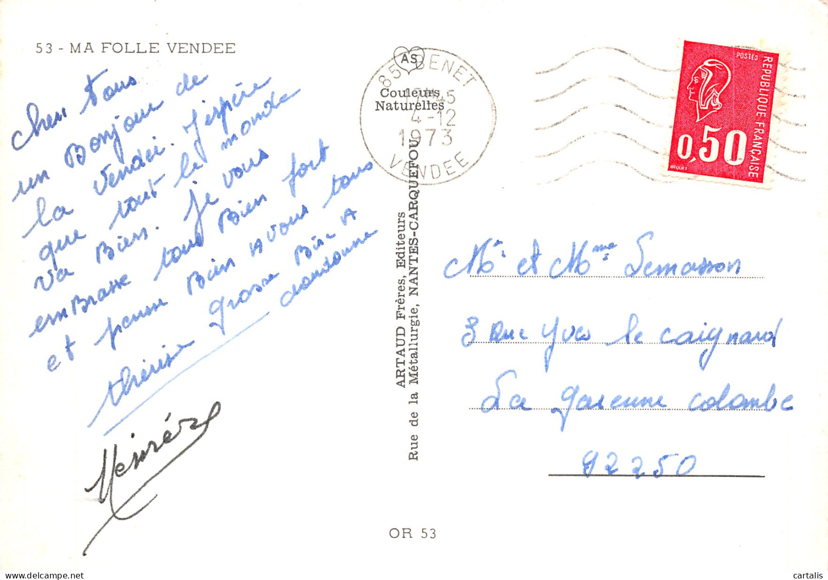 85-EN VENDEE-N° 4453-D/0093 - Sonstige & Ohne Zuordnung