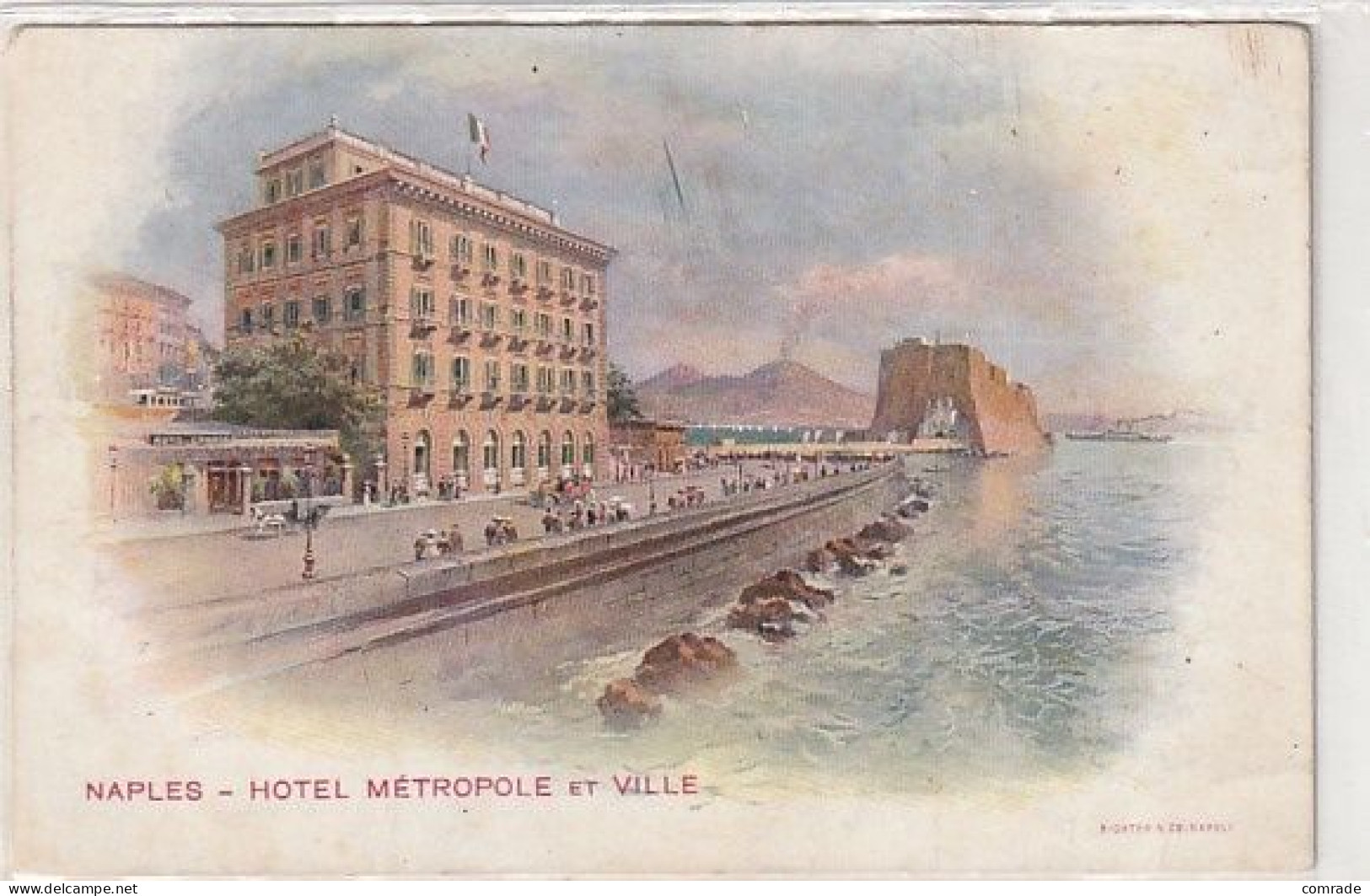 Italy Hotel Metropole Et Ville, Naples, - Otros & Sin Clasificación