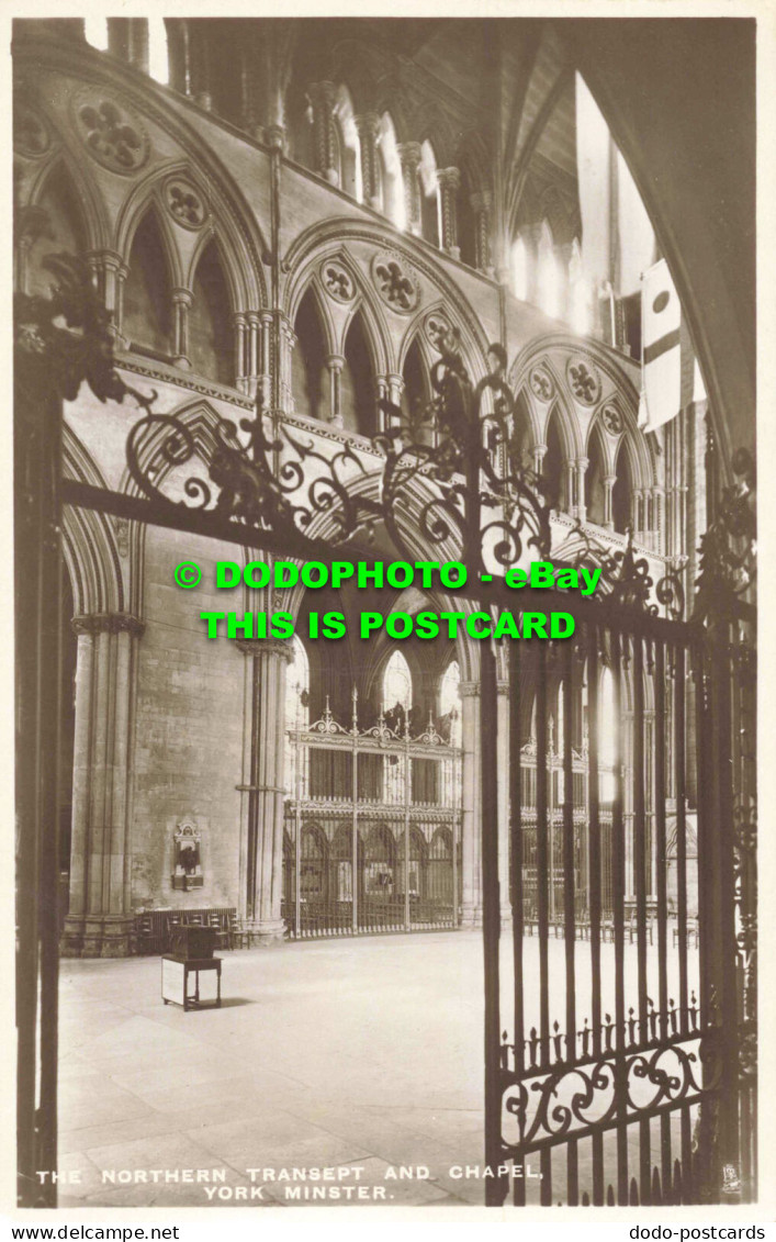 R558914 York Minster. Pilgrimage. The Northern Transept And Chapel. Tuck. Series - Monde