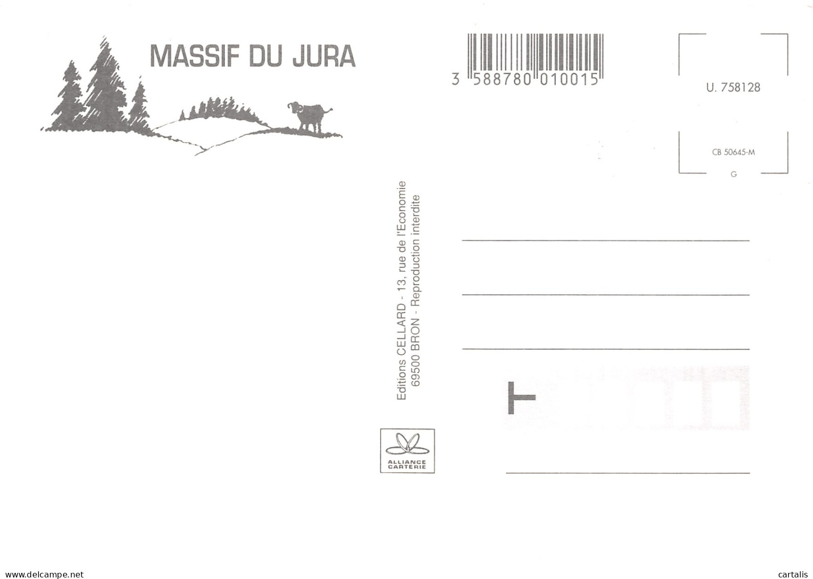 39-MASSIF DU JURA-N° 4453-C/0369 - Other & Unclassified