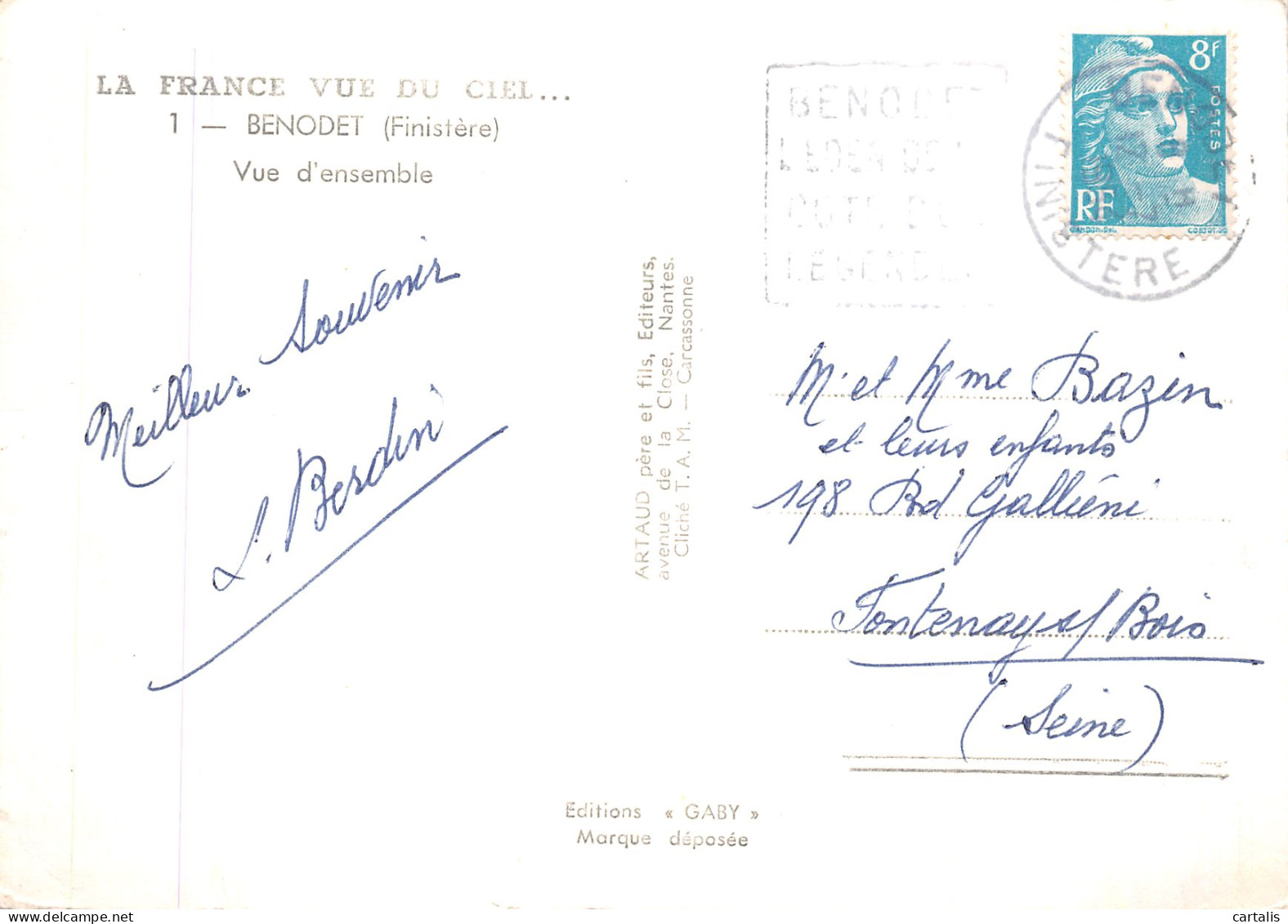 29-BENODET-N° 4453-C/0301 - Bénodet