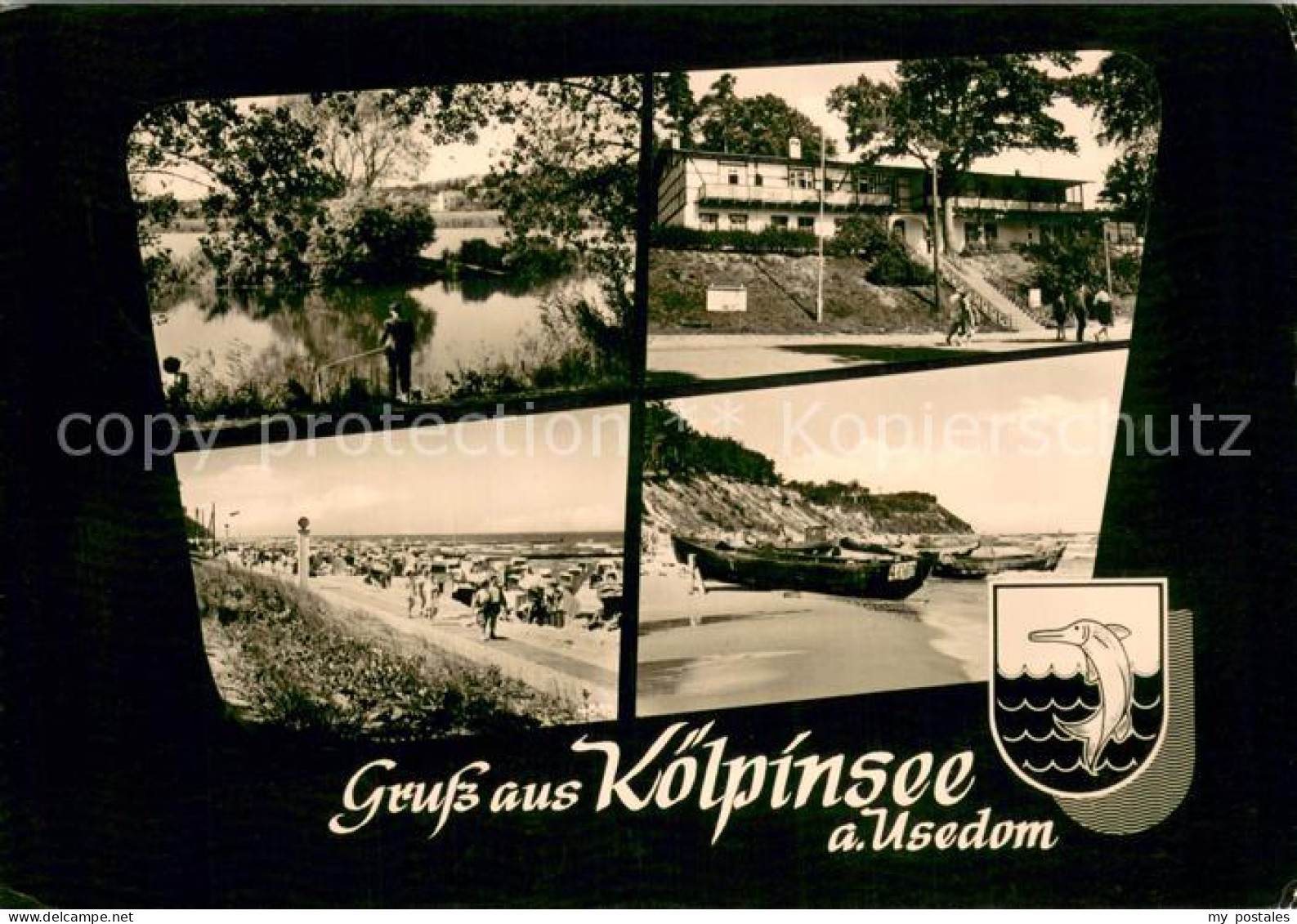 73675833 Koelpinsee Usedom Uferpartie Am Wasser Hotel Restaurant Strand Promenad - Usedom