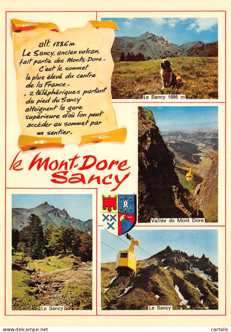 63-MONT DORE SANCY-N° 4454-C/0195 - Other & Unclassified