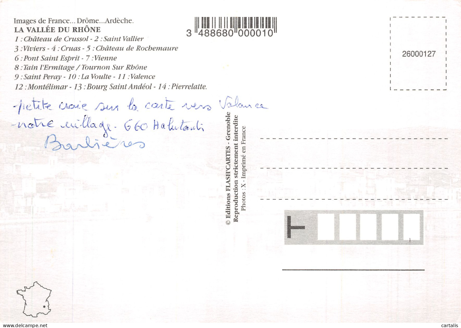 26-VALLEE DU RHONE-N° 4454-C/0175 - Sonstige & Ohne Zuordnung