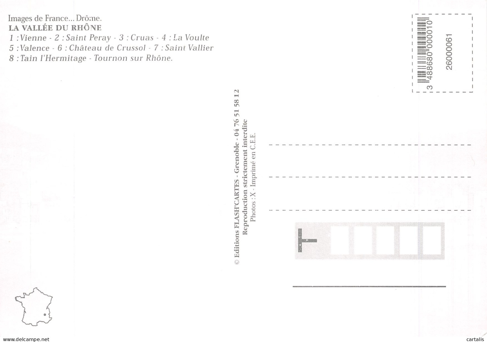 26-VALLEE DU RHONE-N° 4454-C/0181 - Other & Unclassified