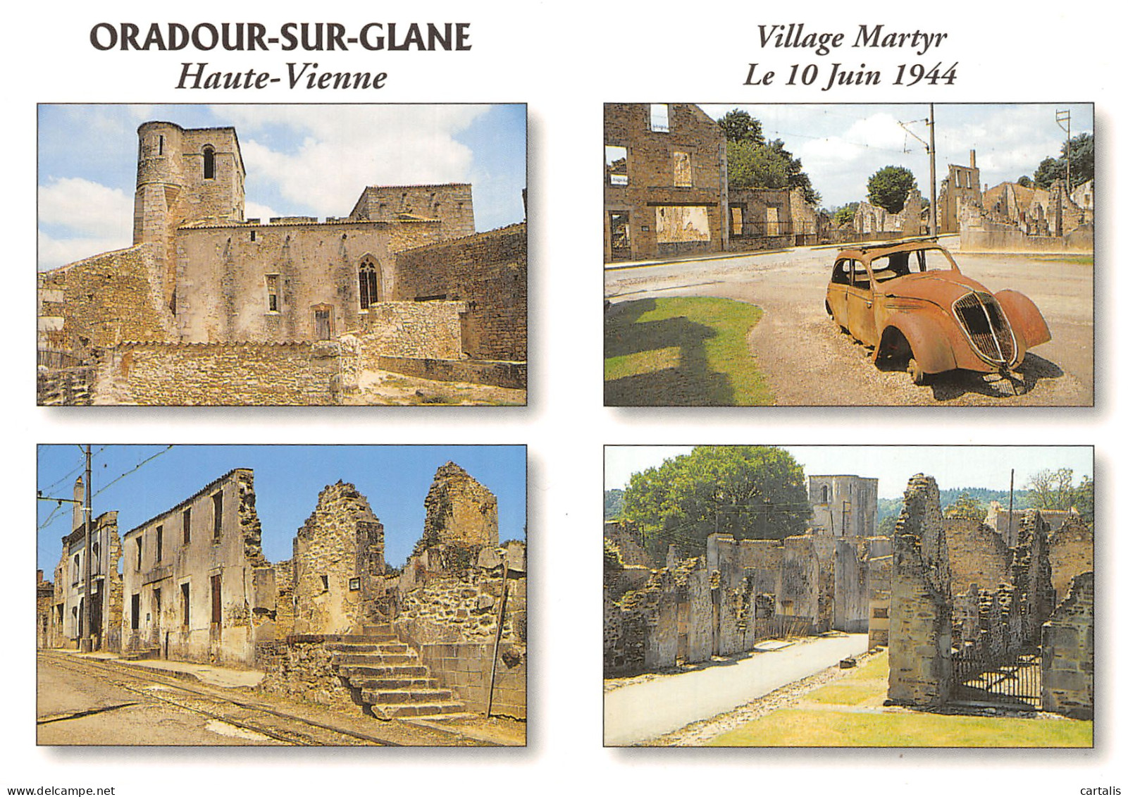 87-ORADOUR SUR GLANE-N° 4454-C/0101 - Oradour Sur Glane