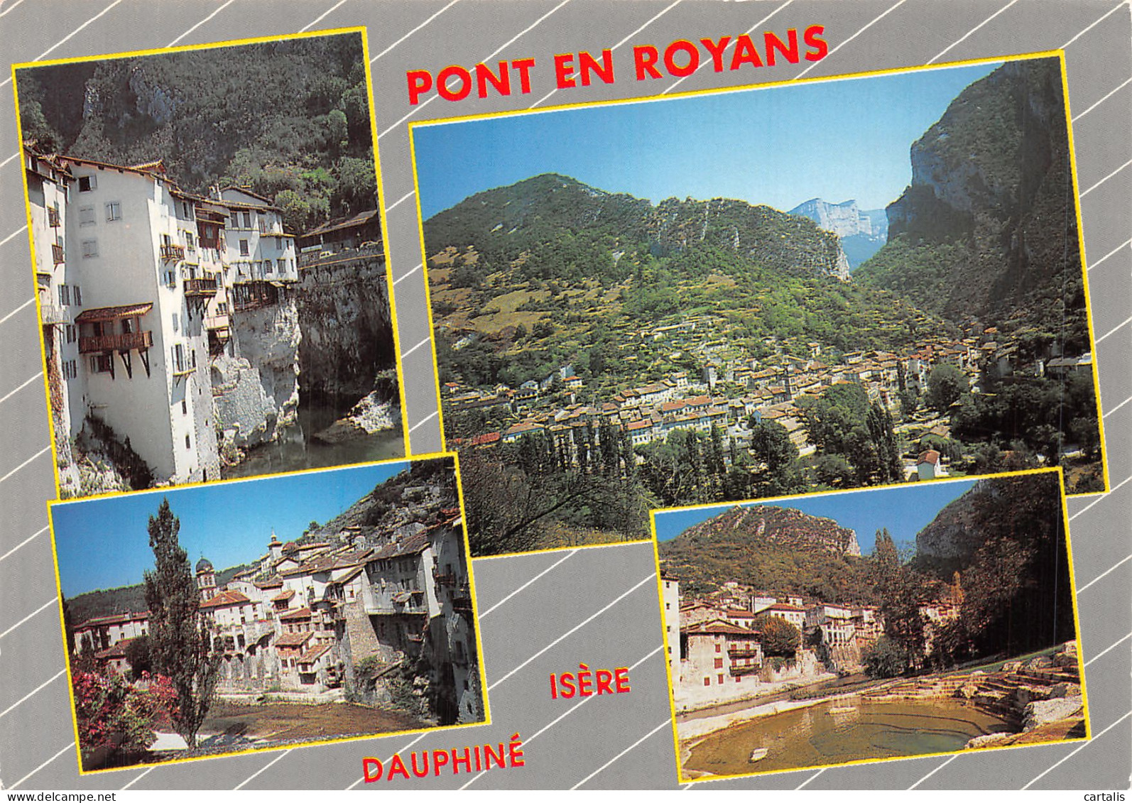 38-PONT EN ROYANS-N° 4454-C/0097 - Pont-en-Royans