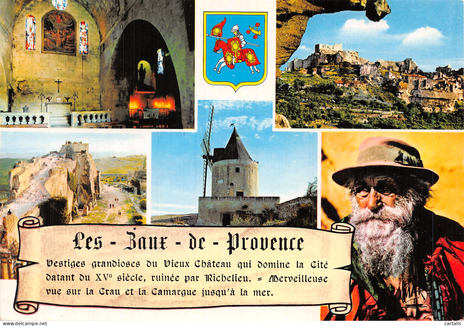 13-LES BAUX DE PROVENCE-N° 4454-C/0083 - Les-Baux-de-Provence