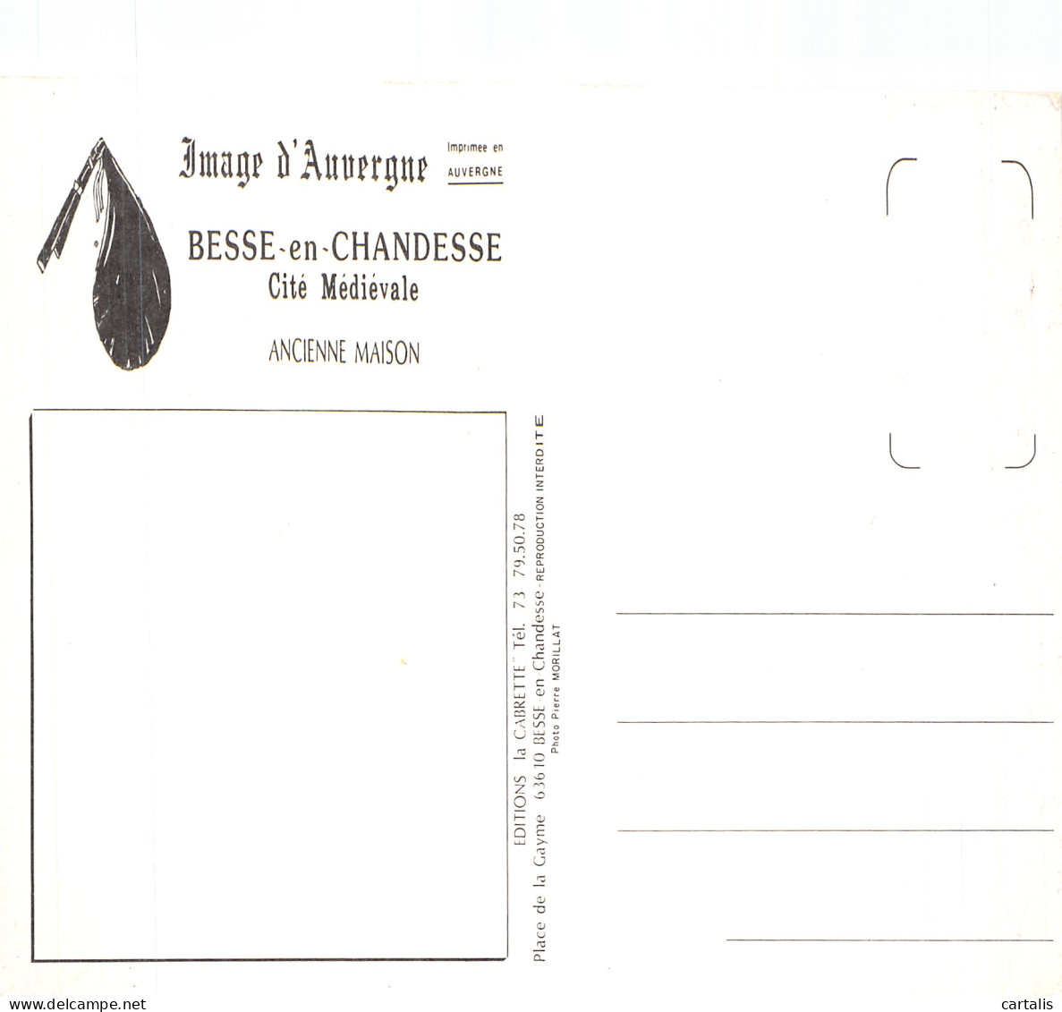 63-BESSE EN CHANDESSE-N° 4454-C/0061 - Other & Unclassified