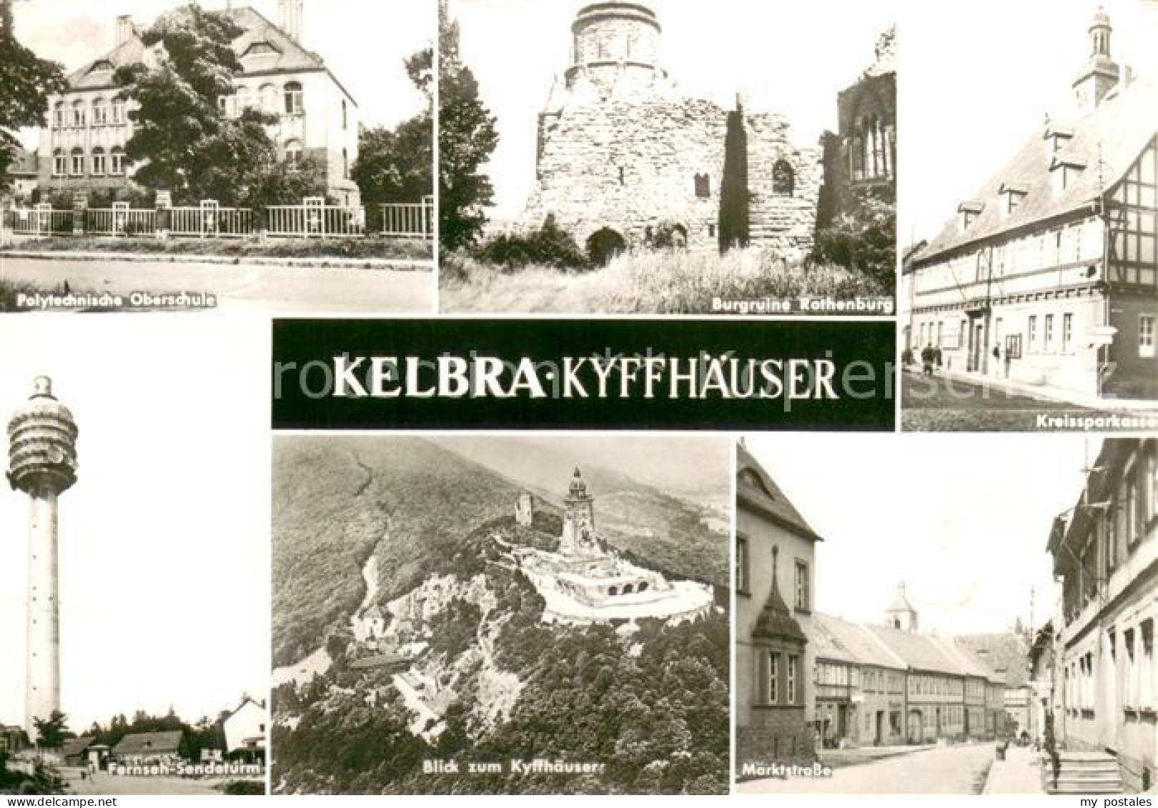 73675756 Kelbra Kyffhaeuser Polytechnische Oberschule Burgruine Rothenburg Spark - Otros & Sin Clasificación