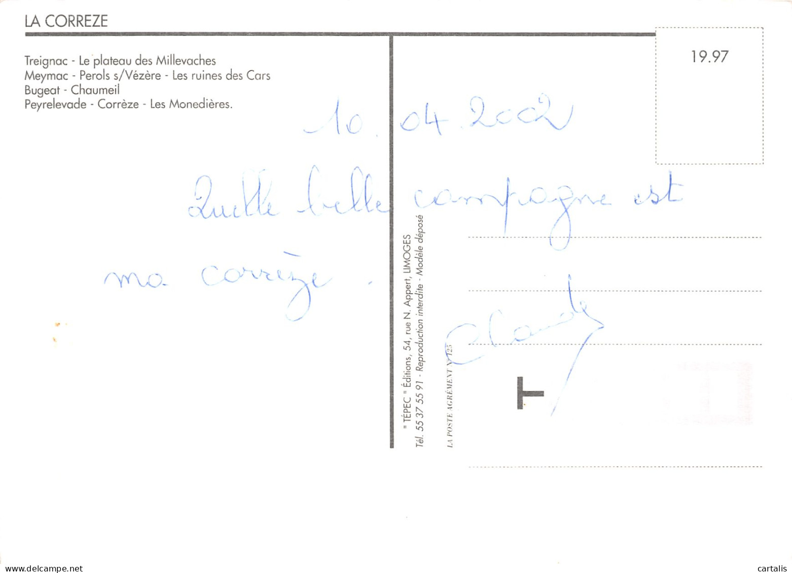 19-LA MONTAGNE CORREZIENNE-N° 4454-C/0017 - Sonstige & Ohne Zuordnung