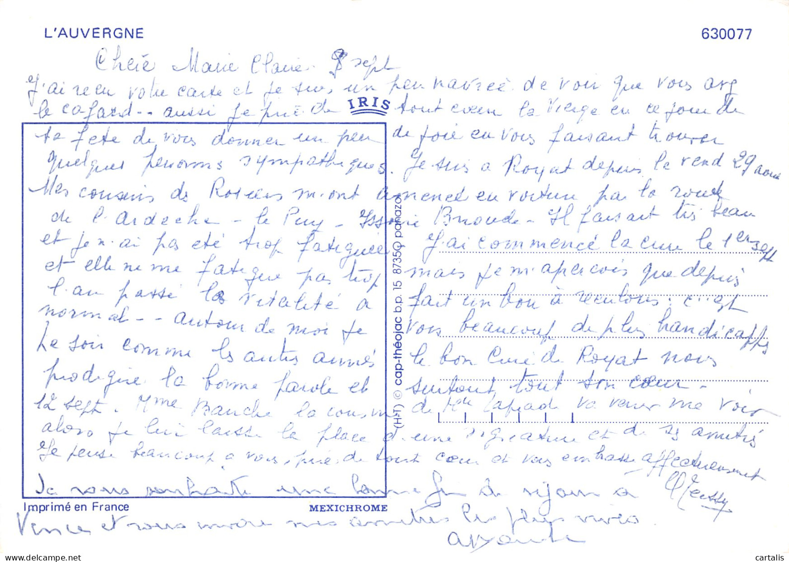 63-L AUVERGNE-N° 4454-B/0365 - Other & Unclassified