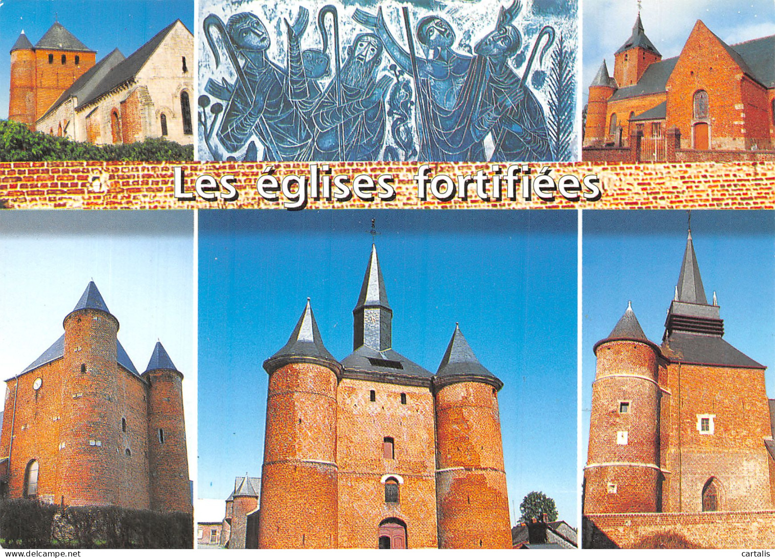 02-EGLISES FORTIFIEES DE L AISNE-N° 4454-B/0369 - Sonstige & Ohne Zuordnung