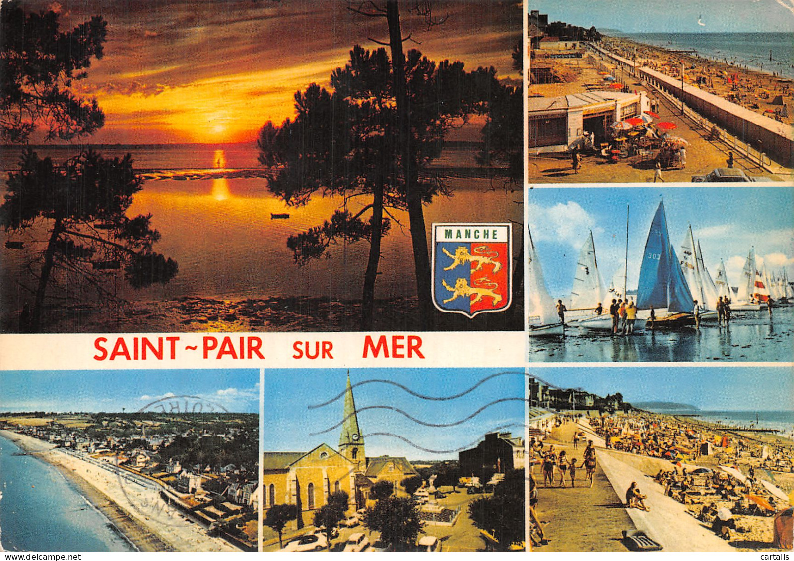 50-SAINT PAIR SUR MAR-N° 4454-B/0327 - Saint Pair Sur Mer