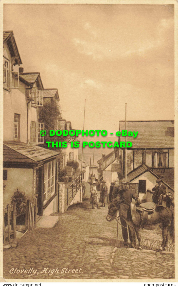 R558563 Clovelly. High Street. F. Frith. No. 69402. 1935 - Monde
