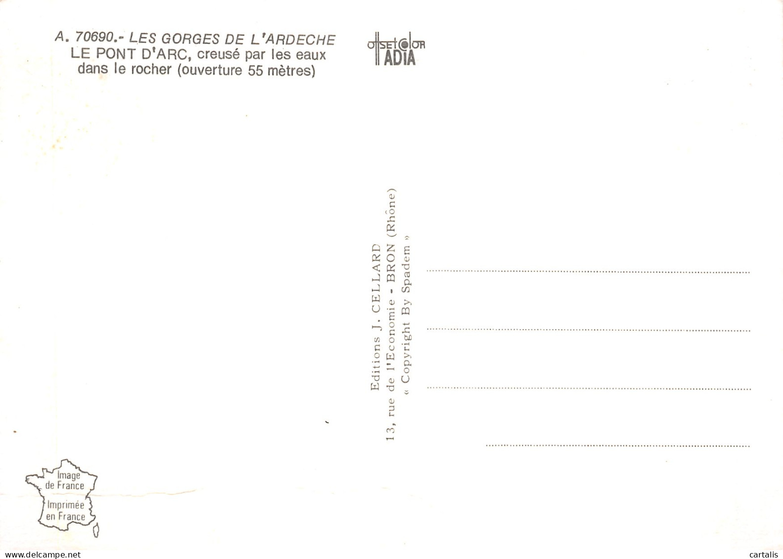 07-PONT D ARC-N° 4454-B/0197 - Other & Unclassified