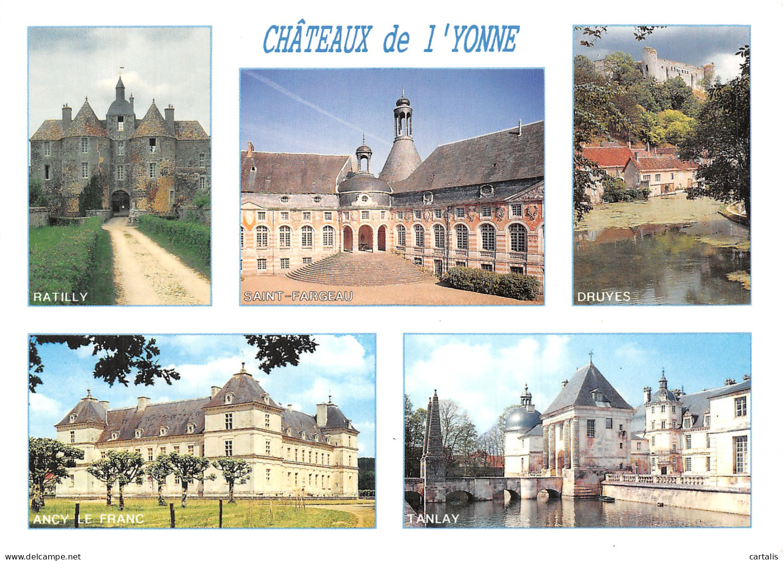 89-CHATEAUX DE L YONNE-N° 4454-B/0115 - Sonstige & Ohne Zuordnung