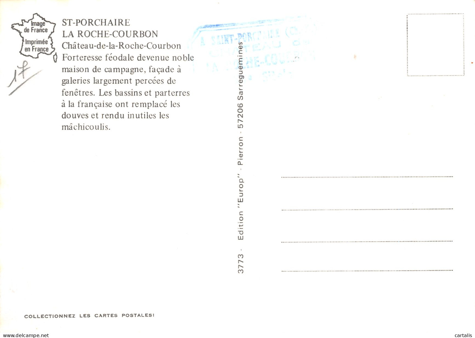 17-SAINT PORCHAIRE-N° 4454-A/0335 - Other & Unclassified