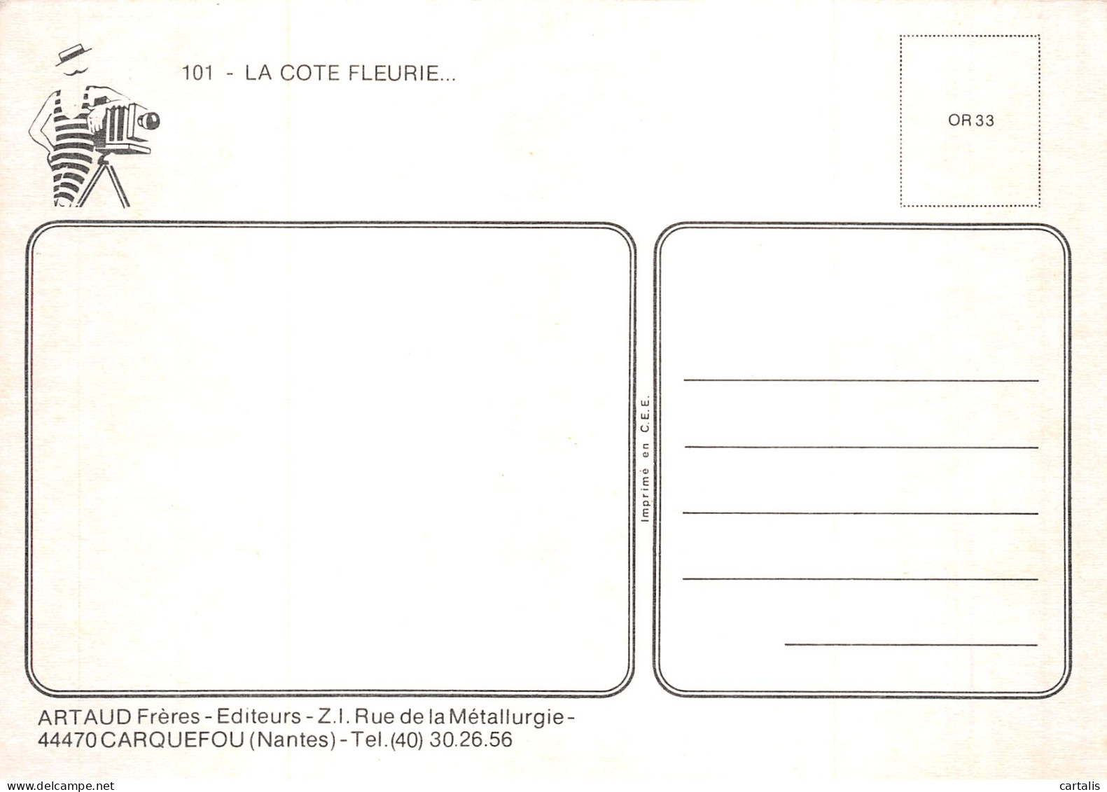 14-COTE FLEURIE-N° 4454-A/0229 - Other & Unclassified