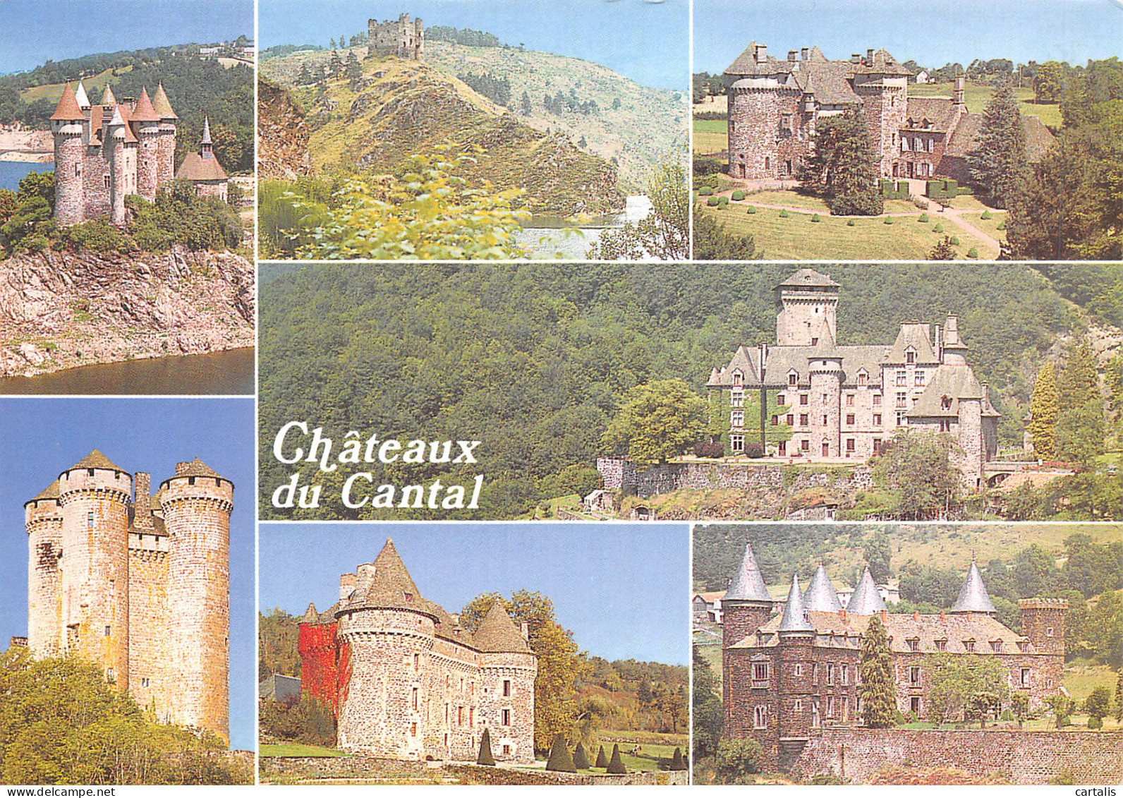 15-CHATEAUX DU CANTAL-N° 4454-A/0067 - Other & Unclassified