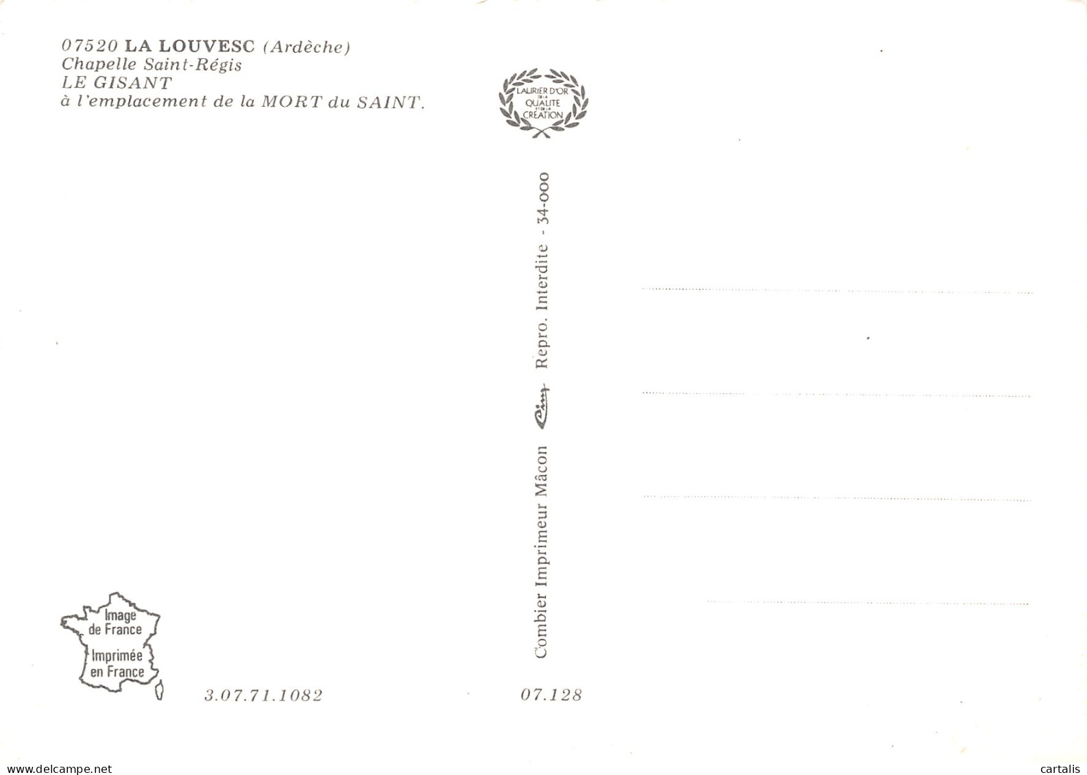 07-LA LOUVESC-N° 4454-D/0337 - La Louvesc