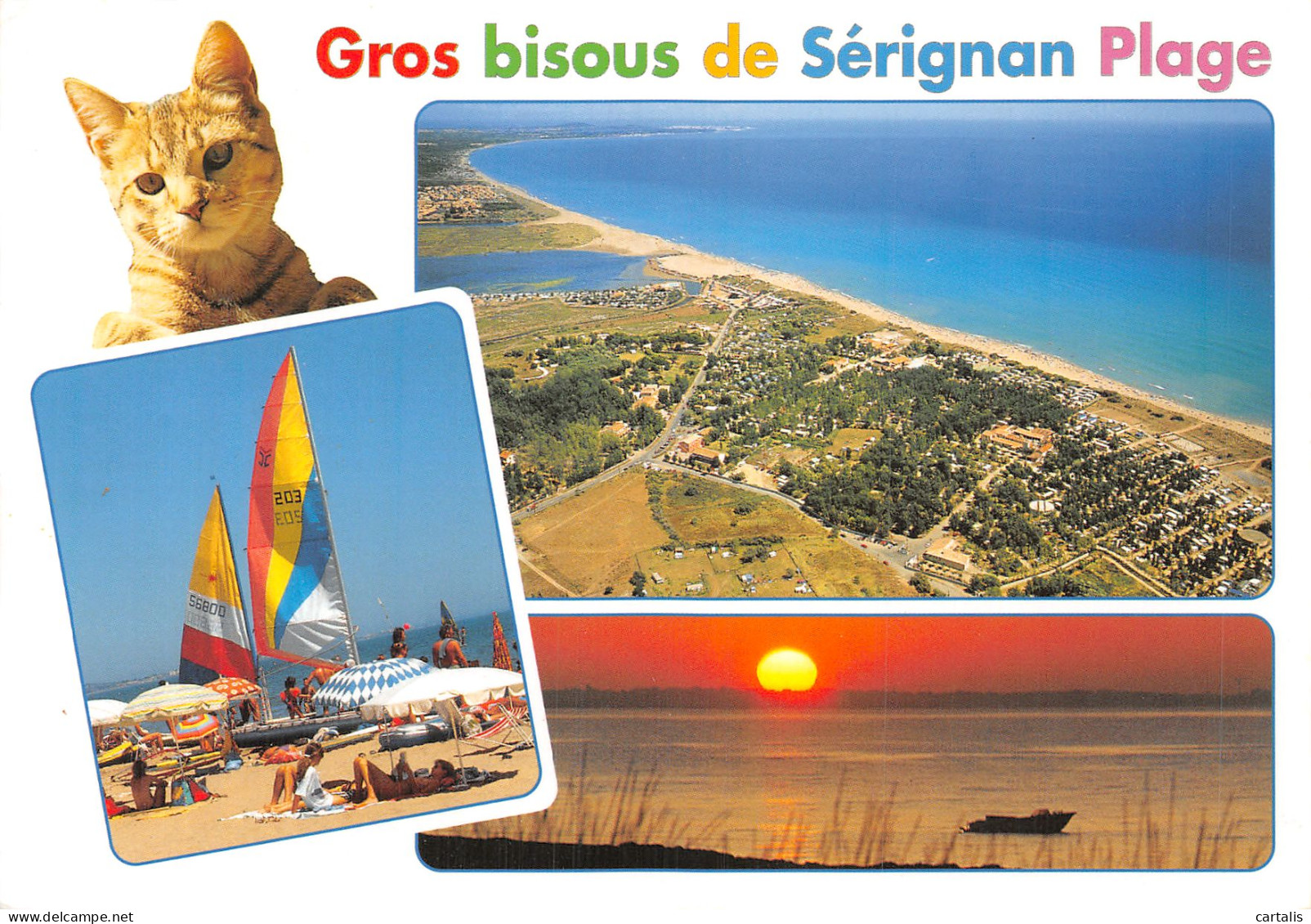 34-SERIGNAN PLAGE-N° 4454-D/0141 - Sonstige & Ohne Zuordnung