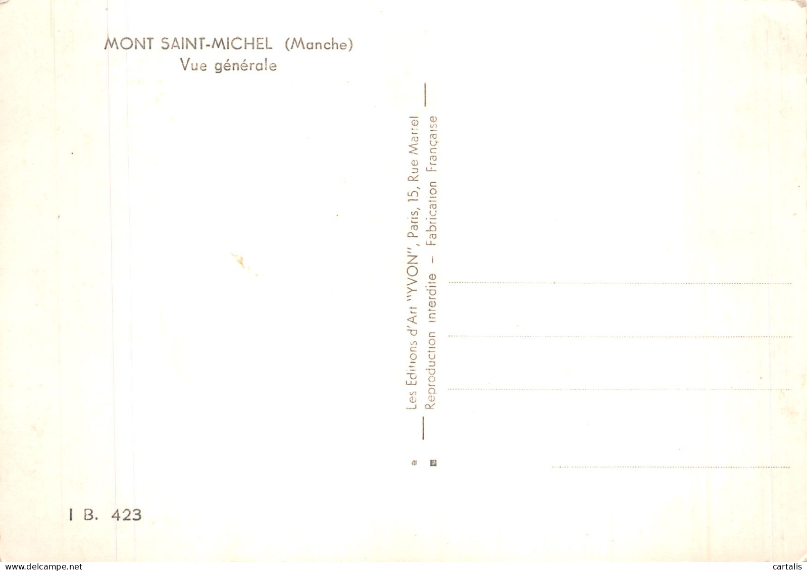 50-MONT SAINT MICHEL-N° 4454-D/0117 - Le Mont Saint Michel