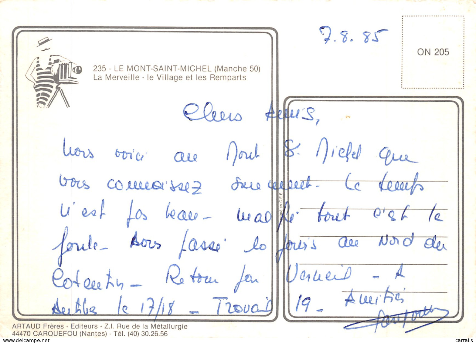 50-MONT SAINT MICHEL-N° 4454-C/0325 - Le Mont Saint Michel