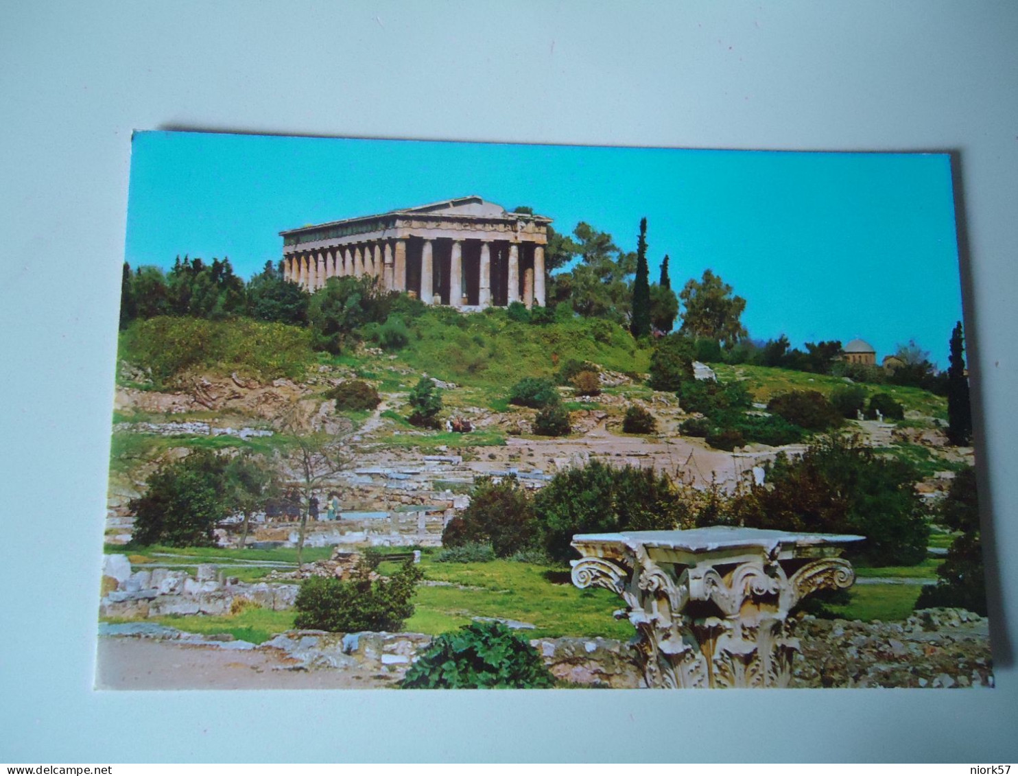 GREECE    POSTCARDS  THESEION  TEMPLE   MORE   PURHASES 10% DISCOUNT - Greece