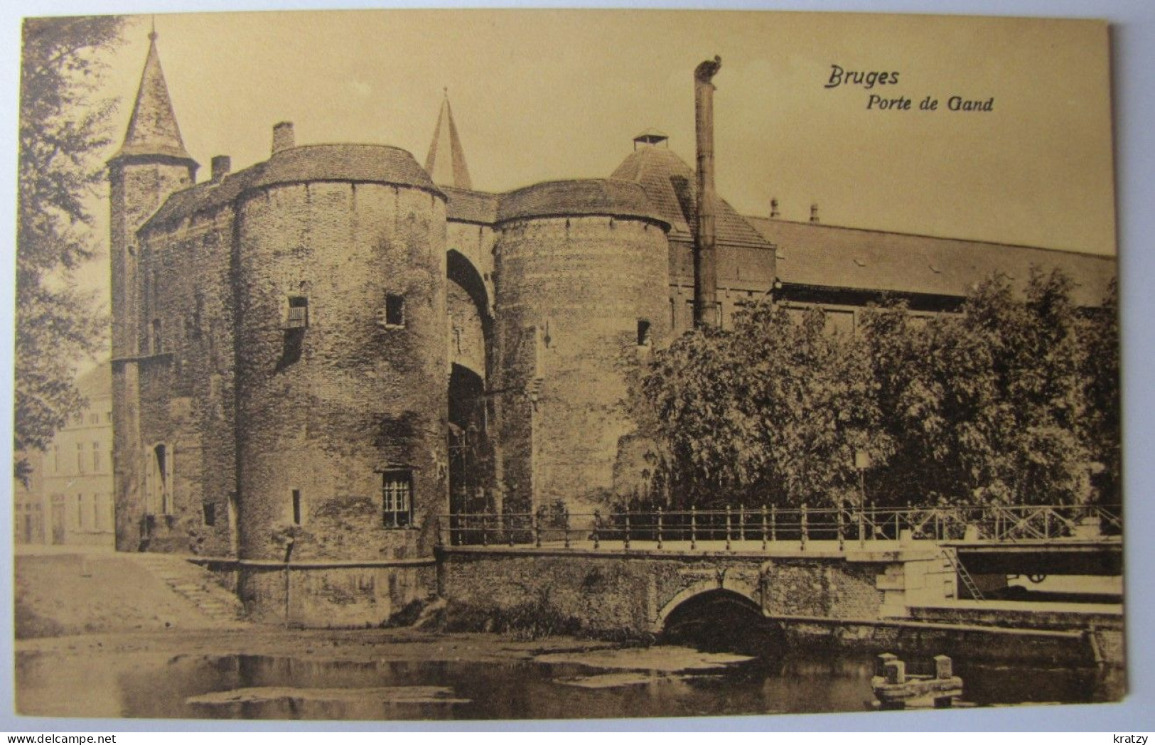 BELGIQUE - FLANDRE OCCIDENTALE - BRUGES - Porte De Gand - Brugge