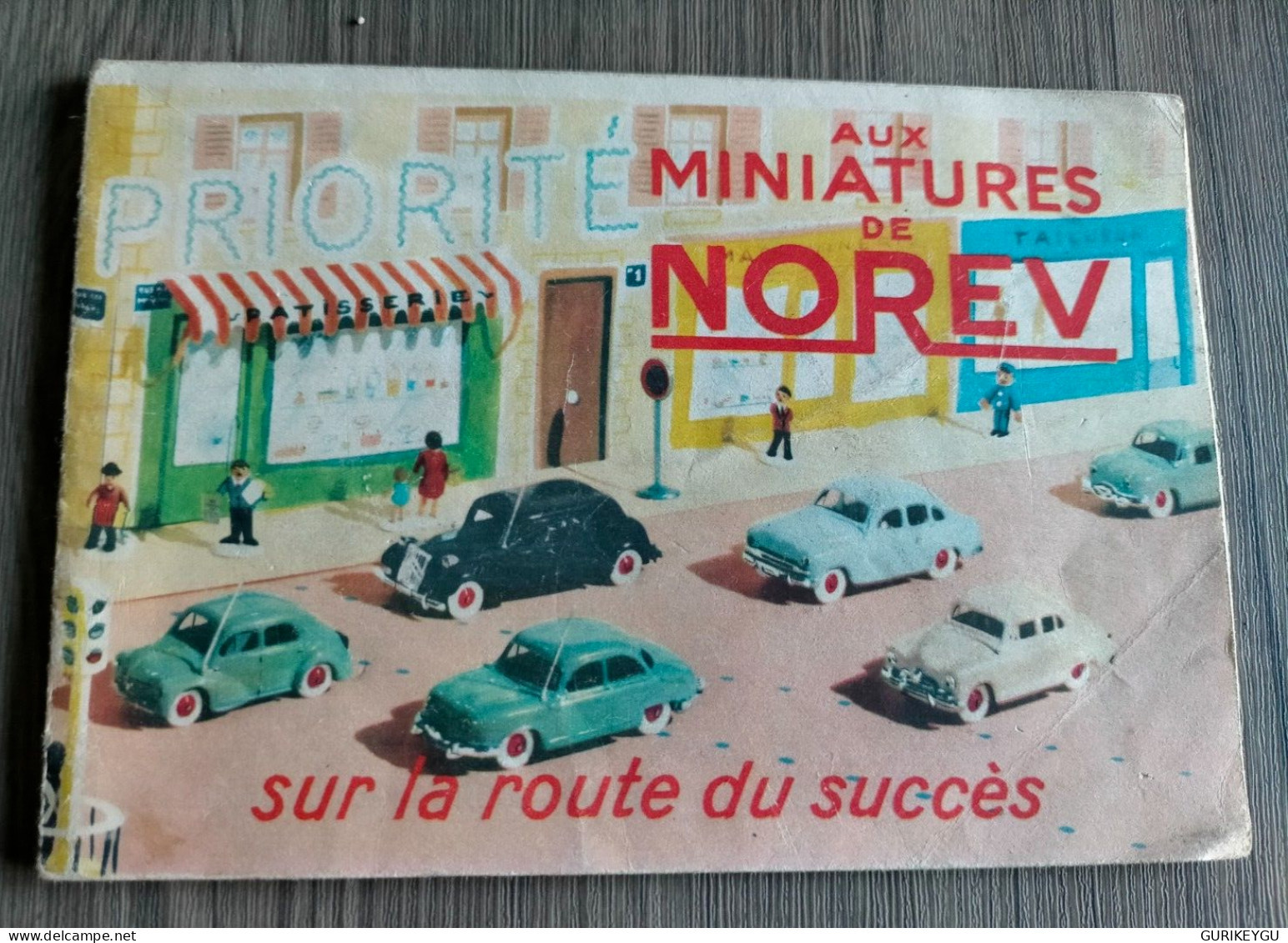Catalogue Aux Miniatures De NOREV 1954 CITROEN 15six PEUGEOT SIMCA FORD RENAULT - Autres & Non Classés