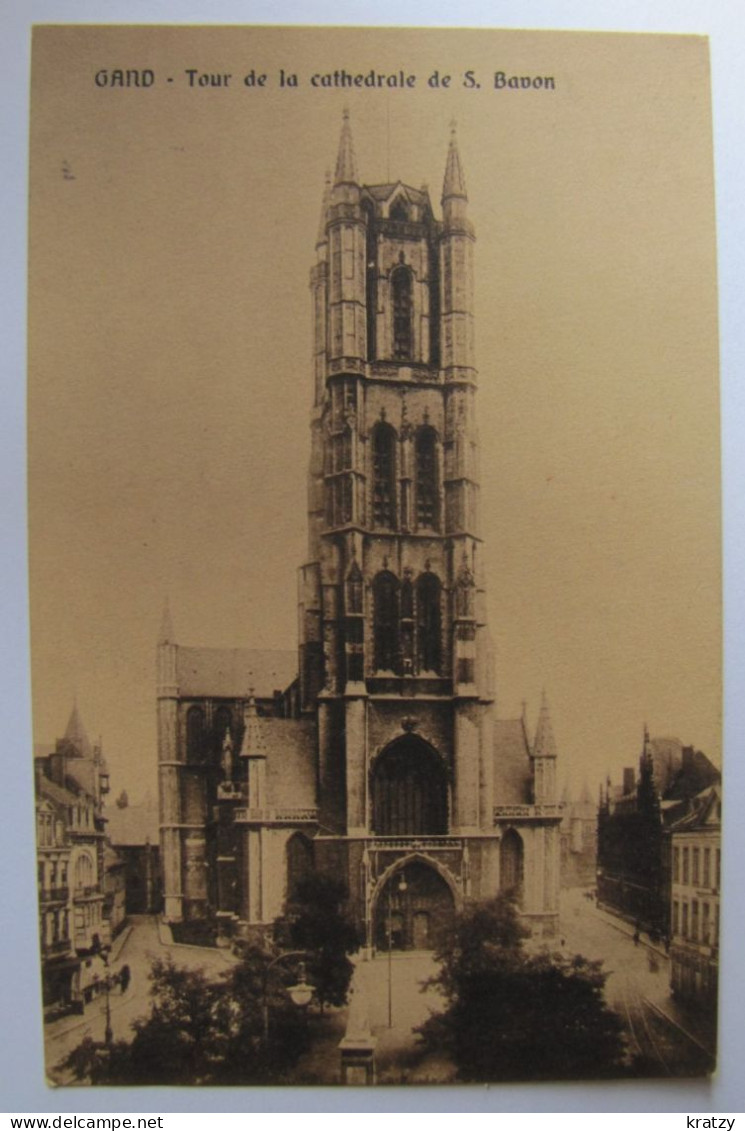 BELGIQUE - FLANDRE ORIENTALE - GENT (GAND) - Tour De La Cahédrale Saint-Bavon - Gent