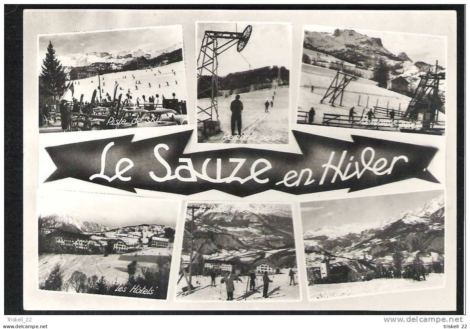 Barcelonnette Le Sauze : En Hiver - Barcelonnette