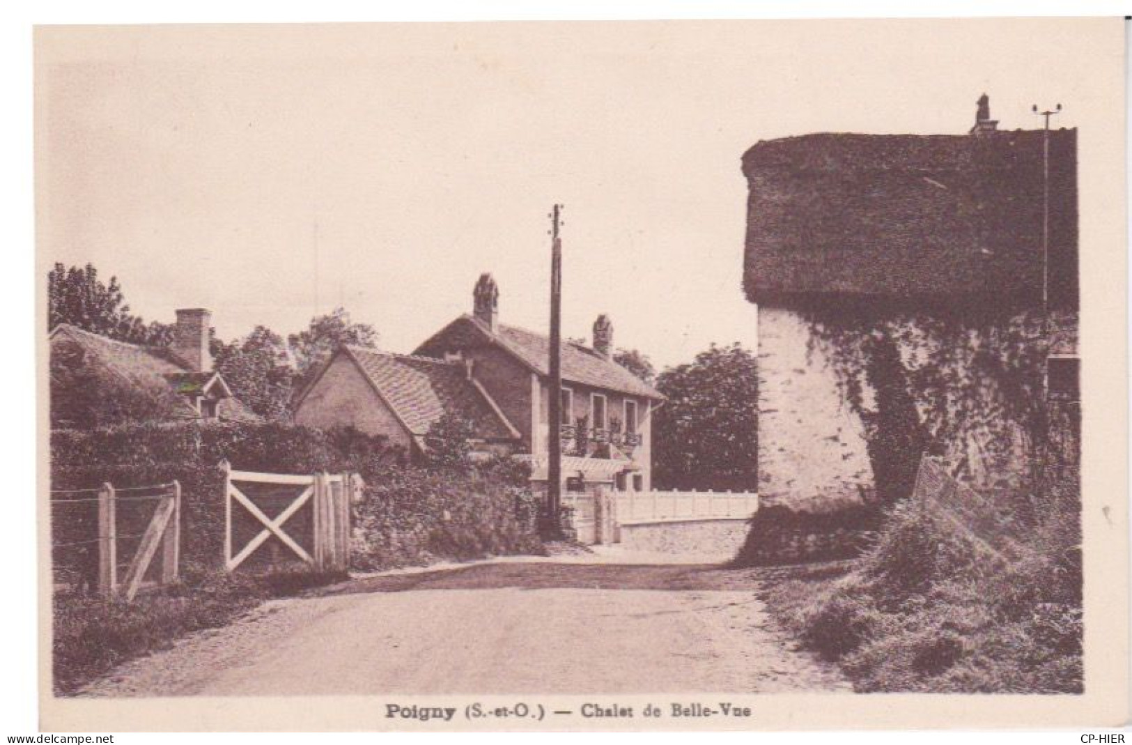 78 - POIGNY - CHALET DE BELLE-VUE - Sonstige & Ohne Zuordnung