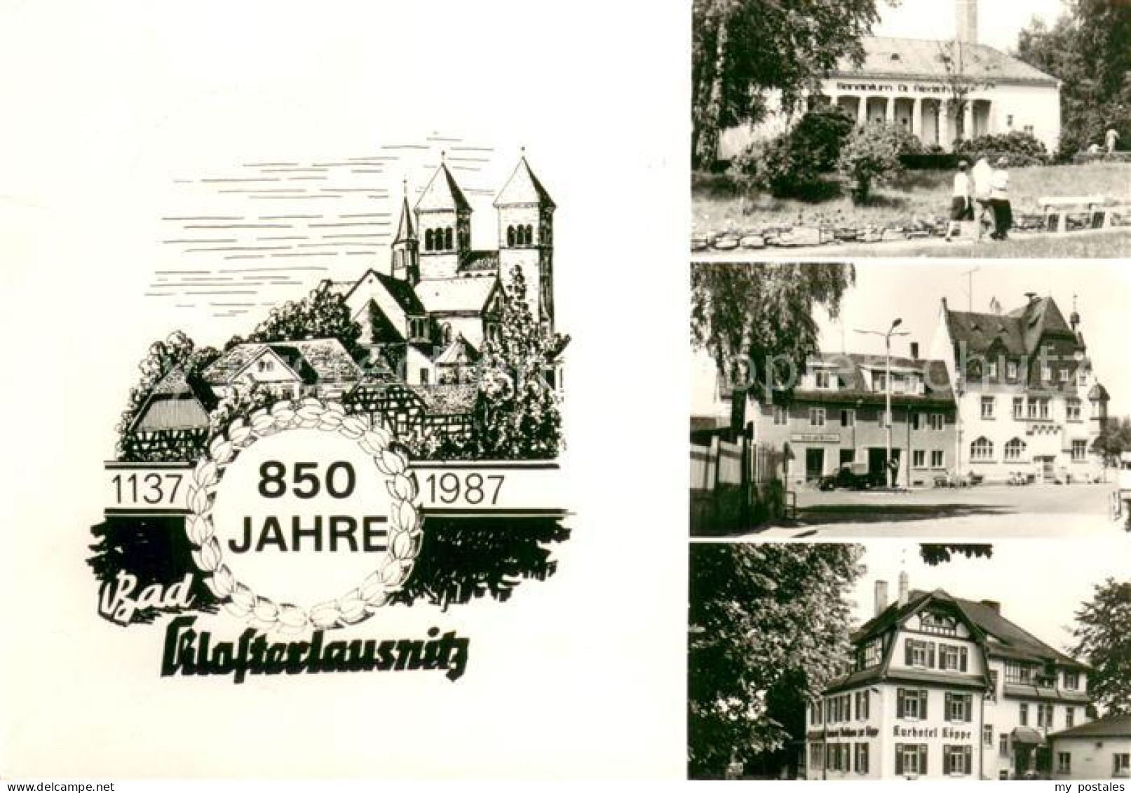 73675616 Bad Klosterlausnitz 850 Jahre Jubilaeum Sanatorium Markt Rathaus Kurhot - Bad Klosterlausnitz