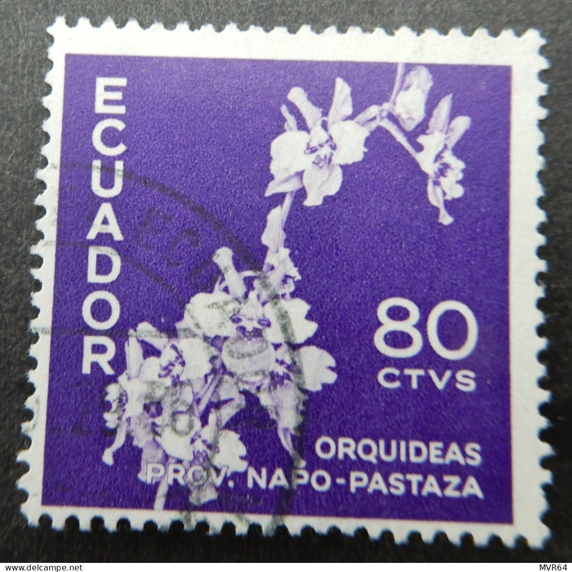 Ecuador 1955 (1) Orquideas - Ecuador