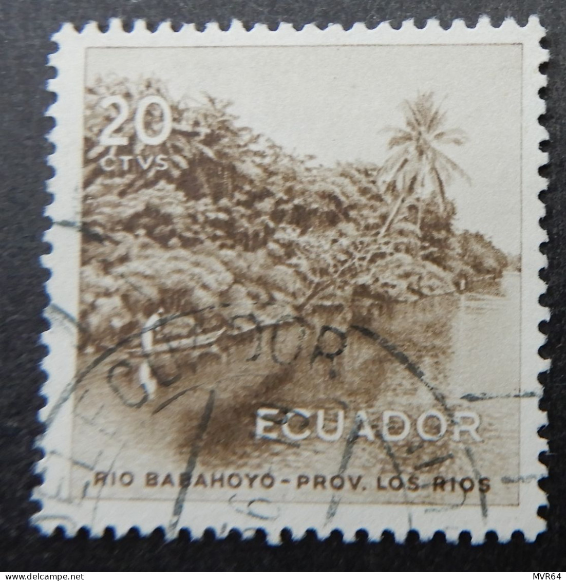 Ecuador 1955 (2a) Rio Babahoyo - Equateur