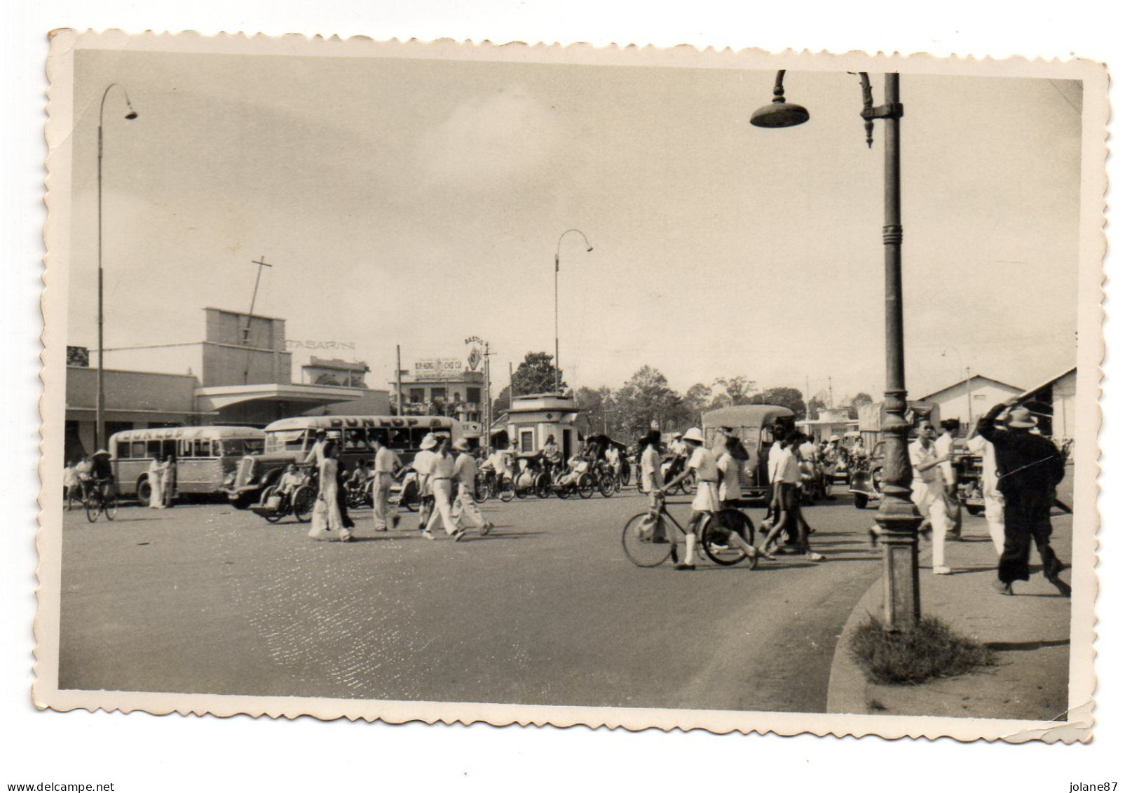 CPA    VIET NAM     1952      SAIGON    PLACE CUNIAC - Vietnam