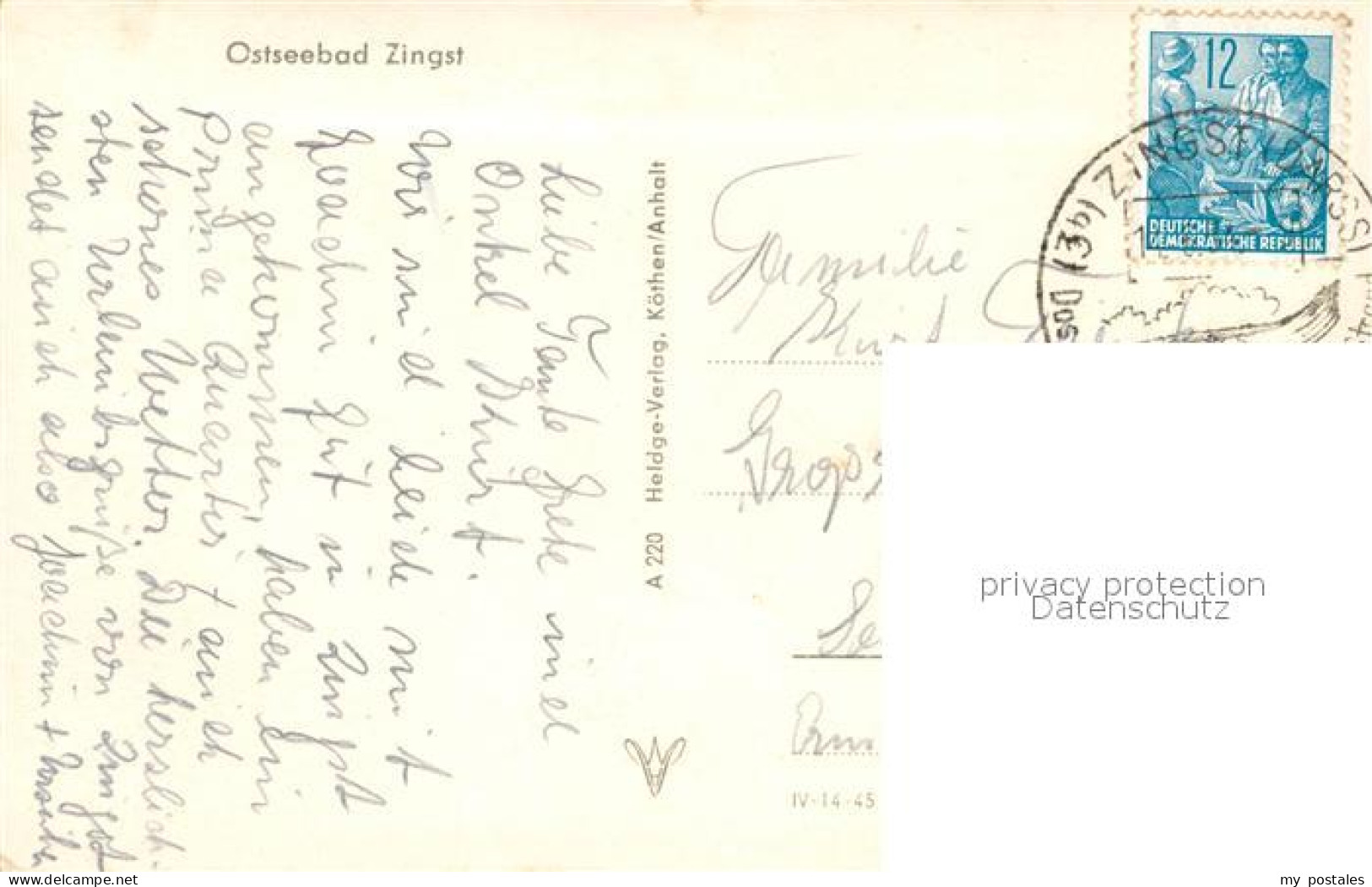 73675105 Zingst Ostseebad Wohnhaus Zingst Ostseebad - Zingst