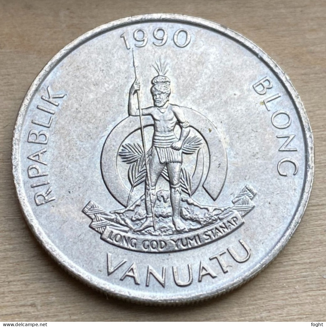 1990 Vanuatu Standard Coin 20 Vatu,KM#7,7368K - Vanuatu