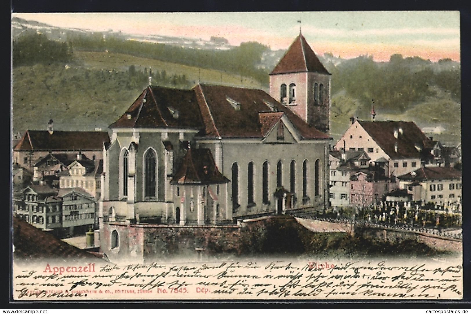 AK Appenzell, Kirche  - Appenzell