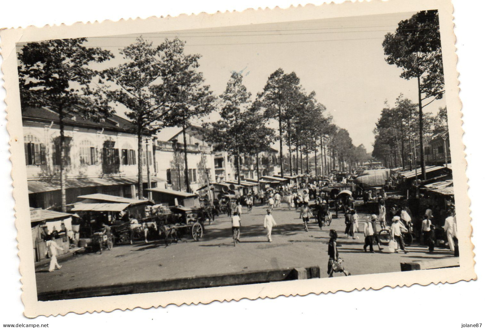 CPA    VIET NAM     1952      SAIGON    BOULEVARD KITCHENER - Vietnam