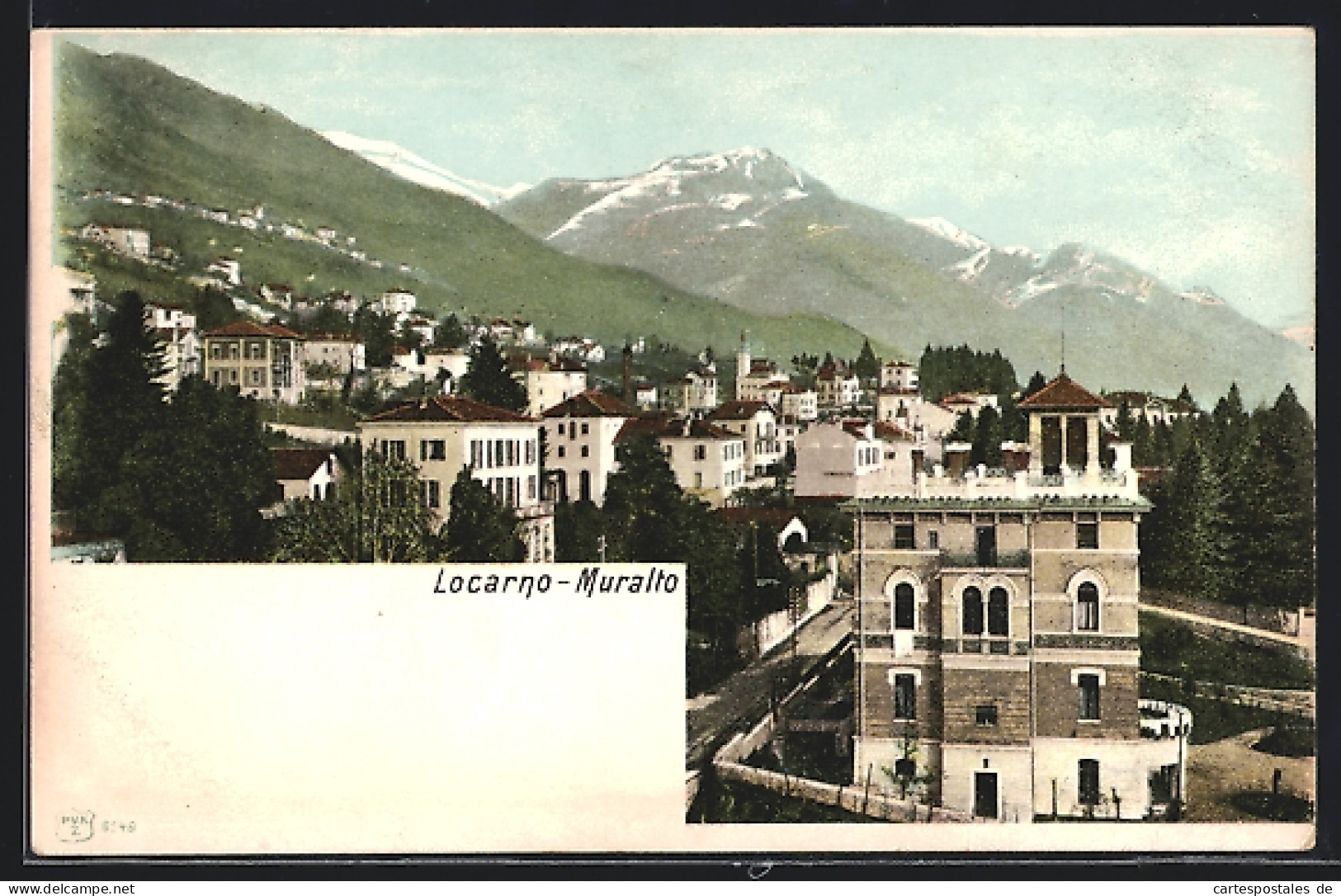 AK Locarno-Muralto, Totalansicht  - Muralto